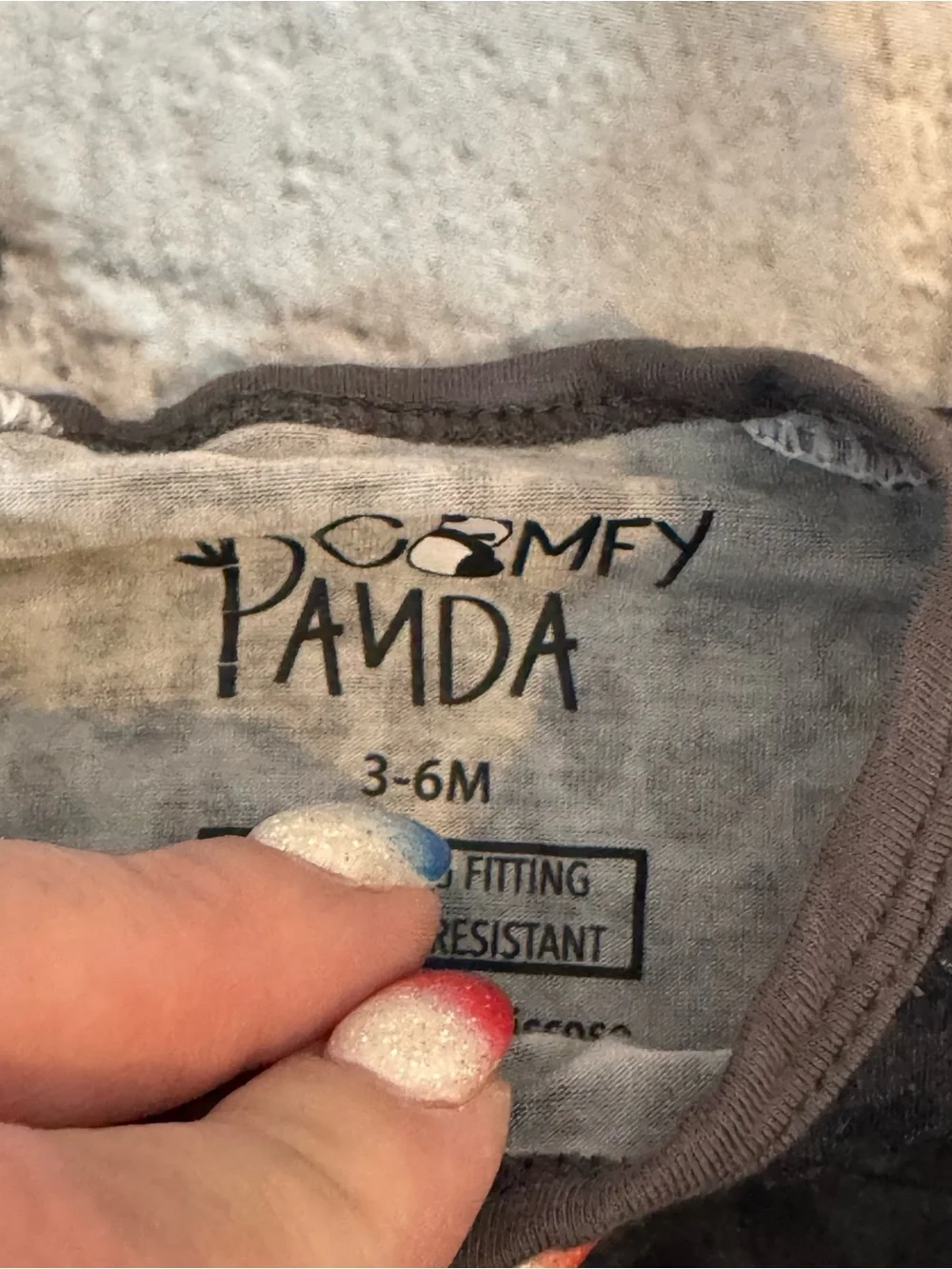 Comfy Panda Co Cheetah Pattern Bamboo Zippie
